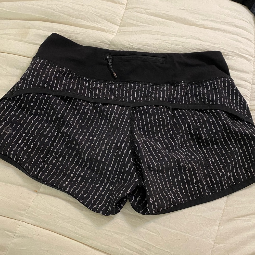 Lululemon shorts size 2